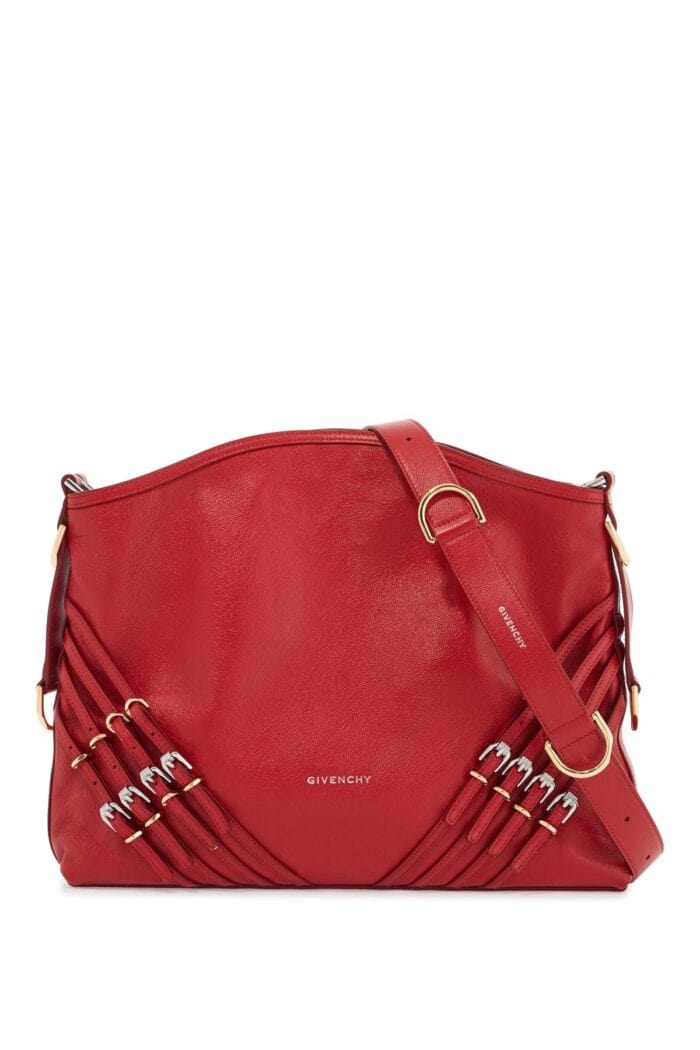 GIVENCHY Medium Voyou Buckles Shoulder Bag