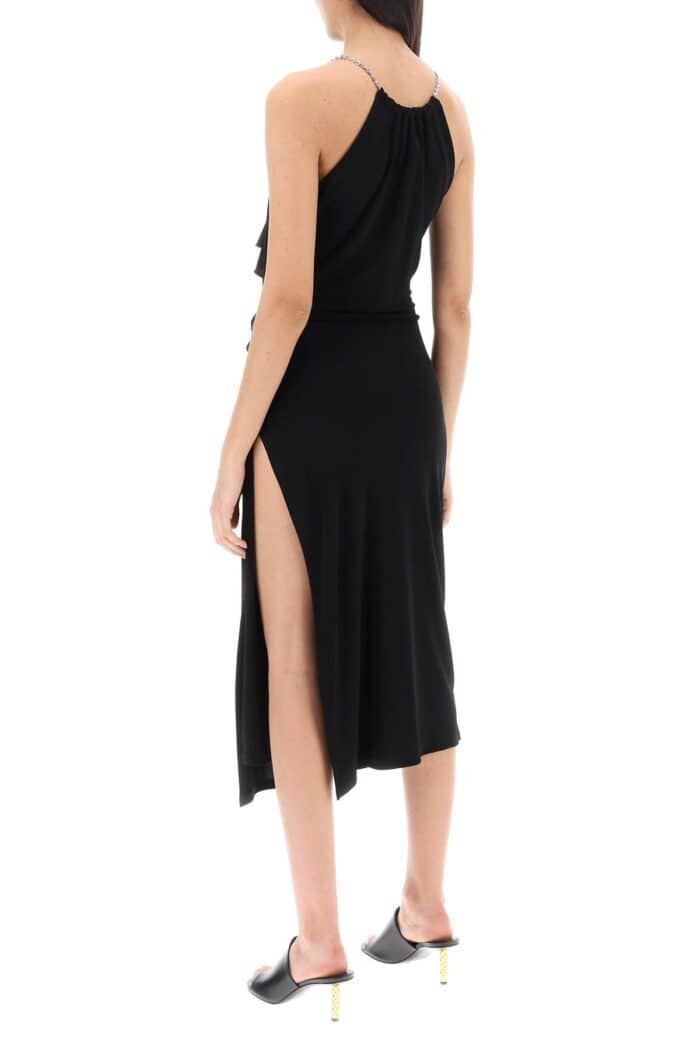 GIVENCHY Midi Dress With Chain Detail