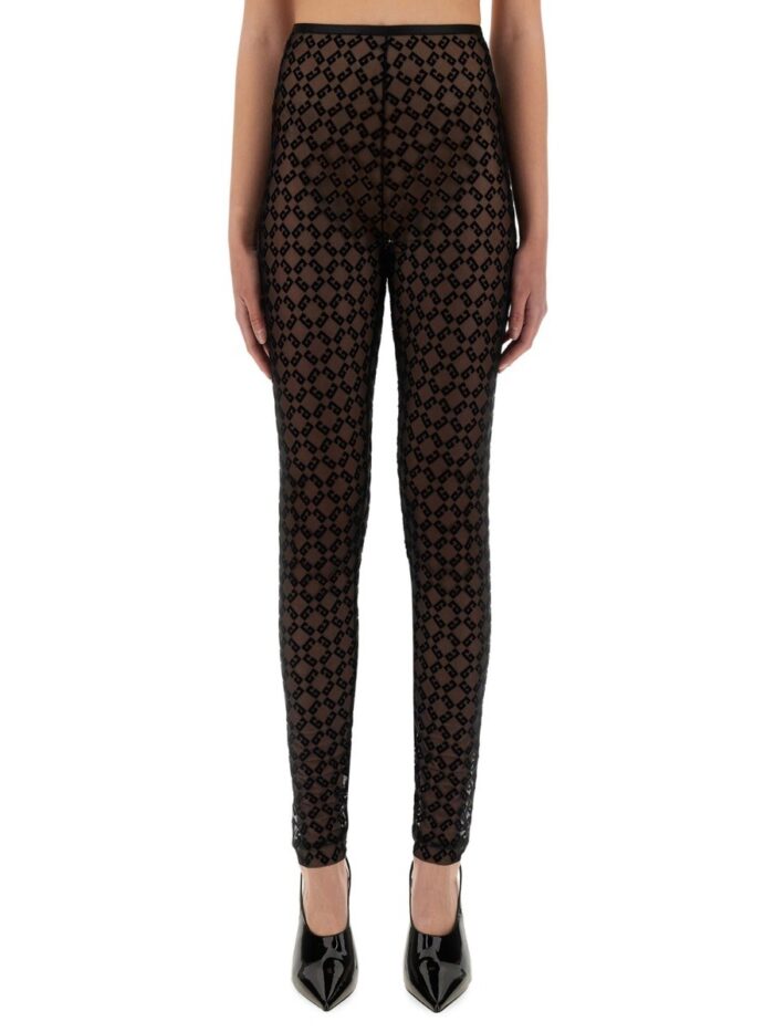 Givenchy MONOGRAM TULLE LEGGINGS