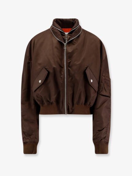 Givenchy Nylon Bomber Jacket With Double Zip