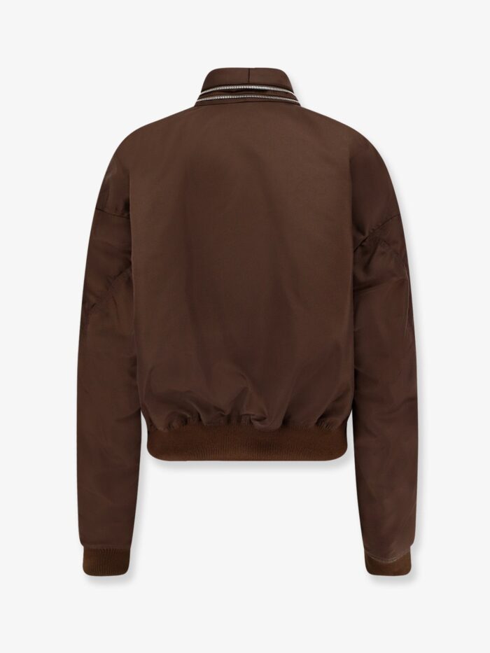Givenchy Nylon Bomber Jacket With Double Zip
