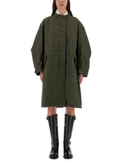 Givenchy OVERSIZED PARKA WITH LOGO PRINT