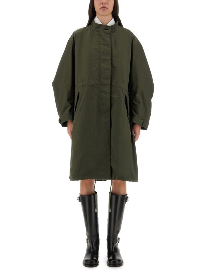 Givenchy OVERSIZED PARKA WITH LOGO PRINT