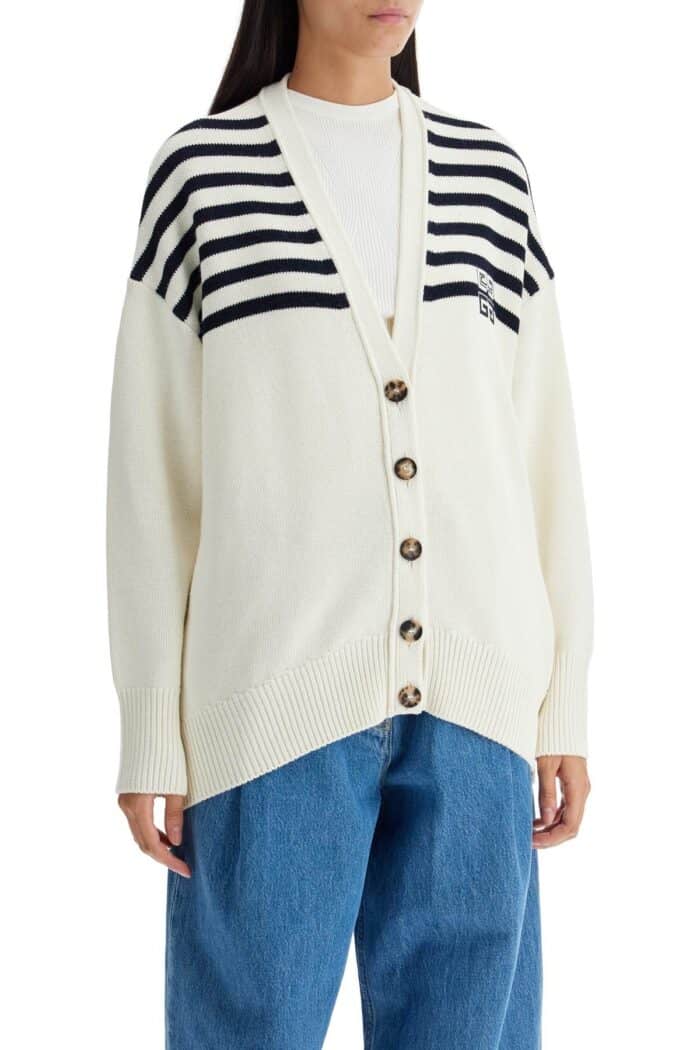 GIVENCHY "oversized Wool And Cotton Blend