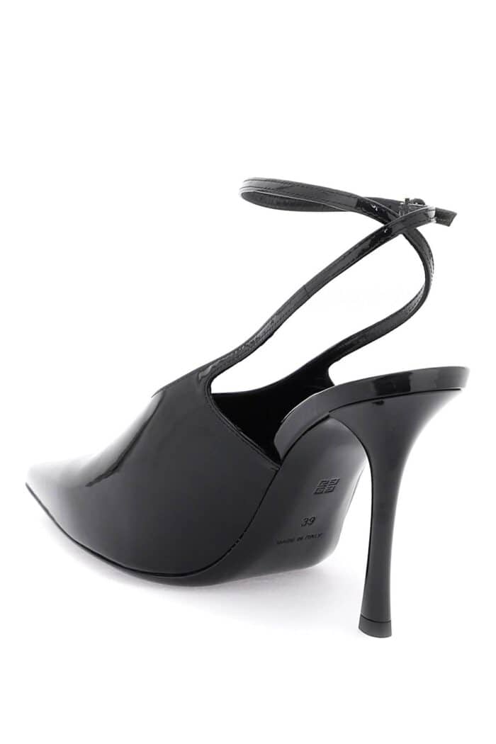 GIVENCHY Patent Leather Slingback Pumps