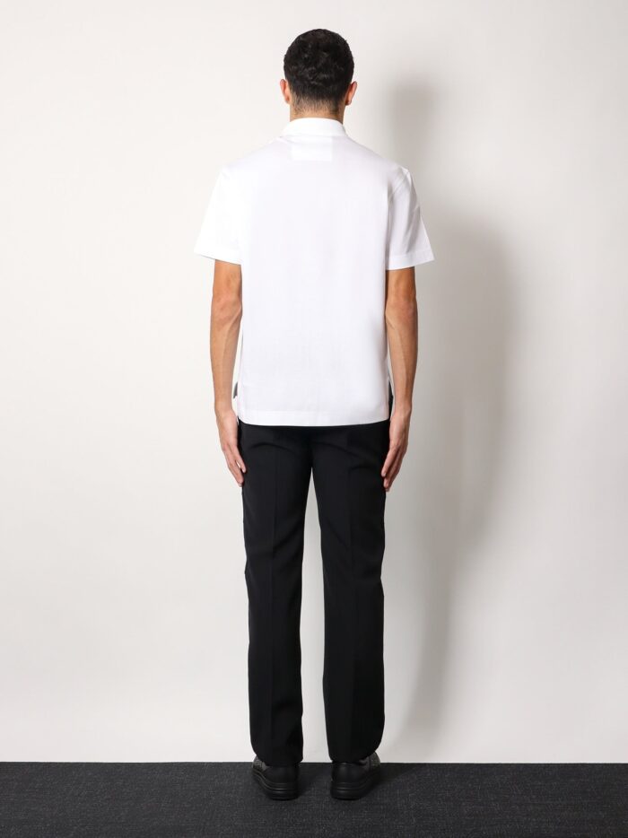 Givenchy Piqué Cotton Polo Shirt With 4g Embroidery