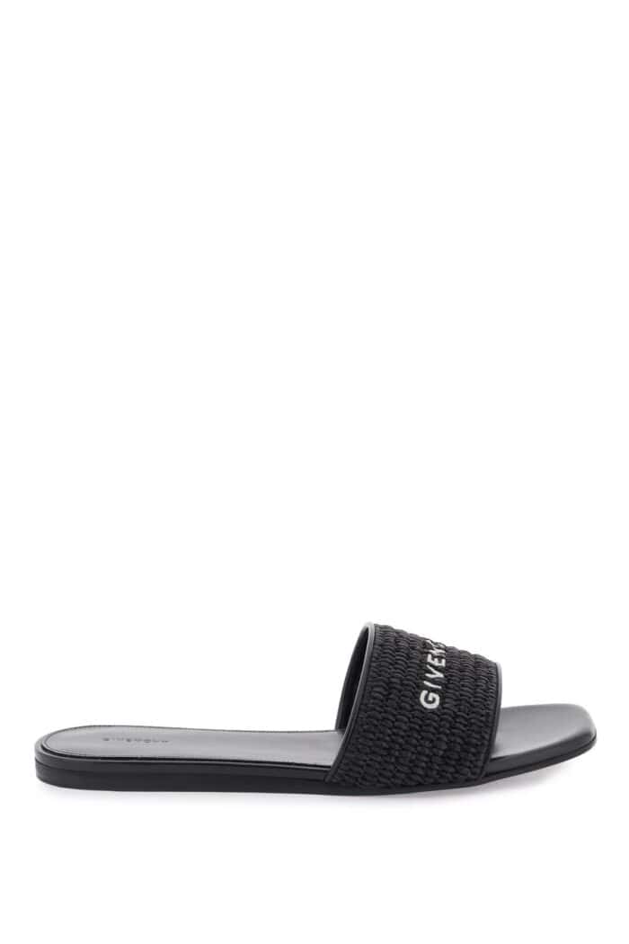 Givenchy Raffia Slides