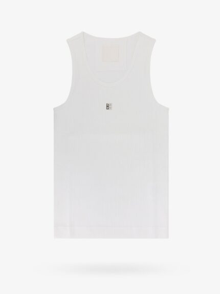 Givenchy Ribbed Tank Top With 4g Detail