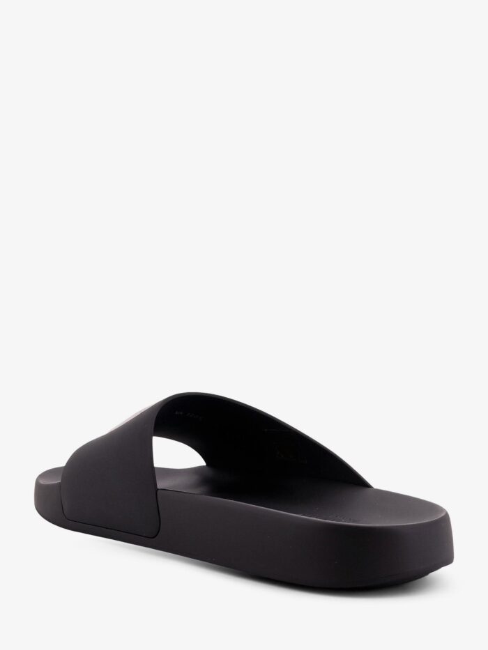 Givenchy Rubber Slide With Logo Lettering Patch