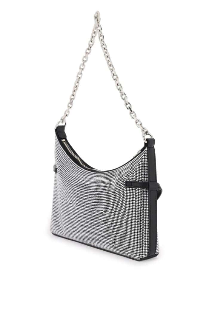 GIVENCHY Satin 'voyou Party' Shoulder Bag With Rhinestones