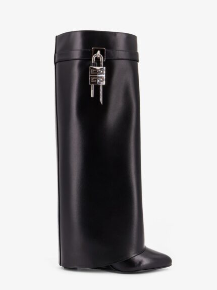 Givenchy Shark Lock Leather Boots