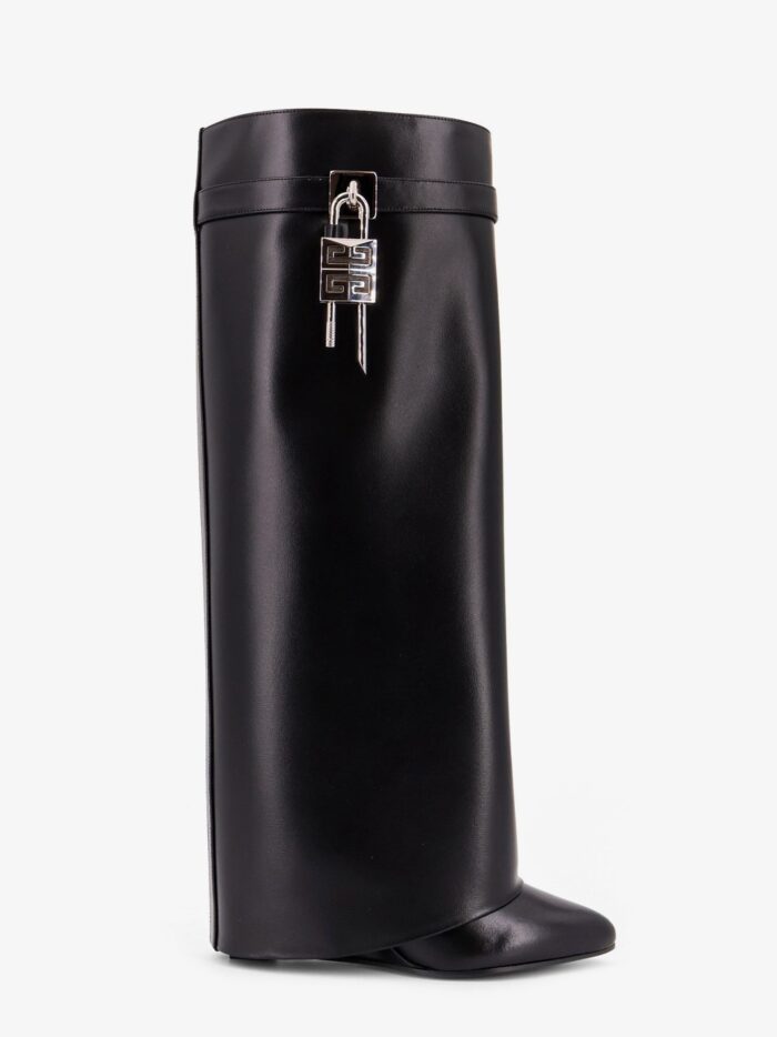 Givenchy Shark Lock Leather Boots