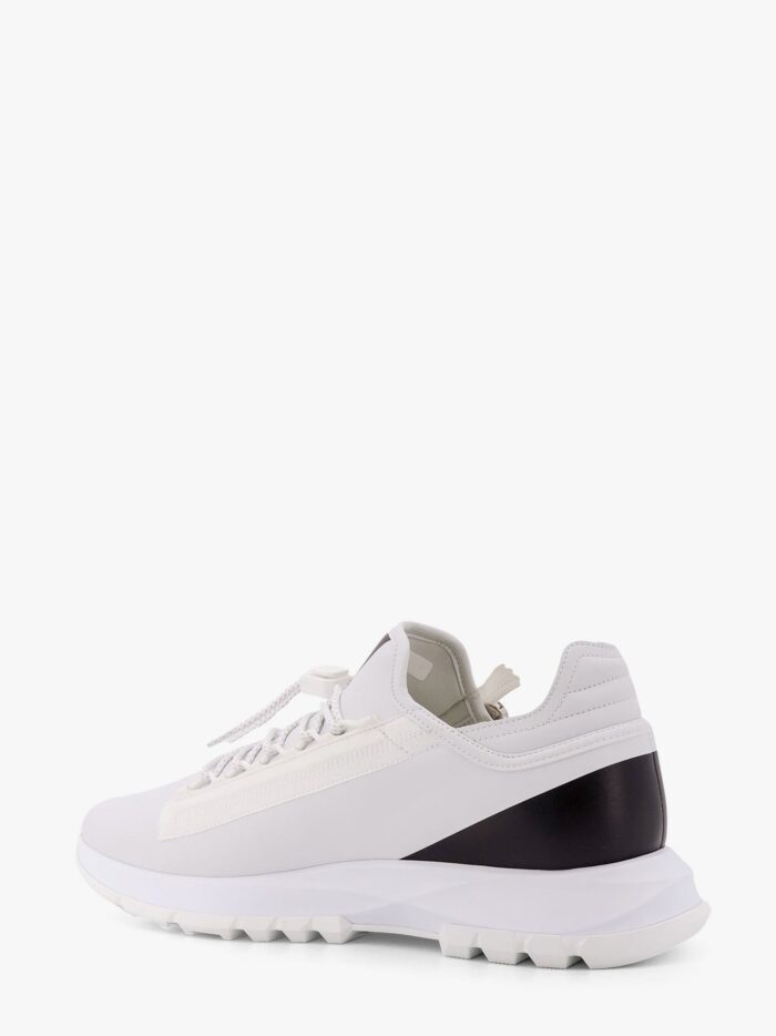 Givenchy Spectre Runner Leather Sneakers With 4g Side Zip Detail