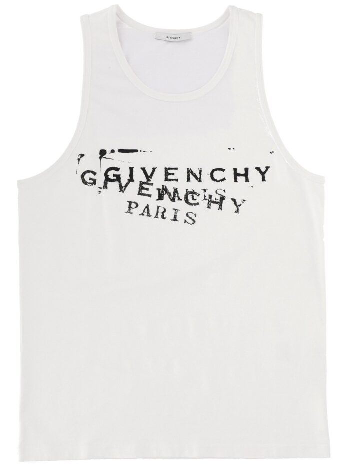 givenchy tank top with logo Givenchy TANK TOP WITH LOGO