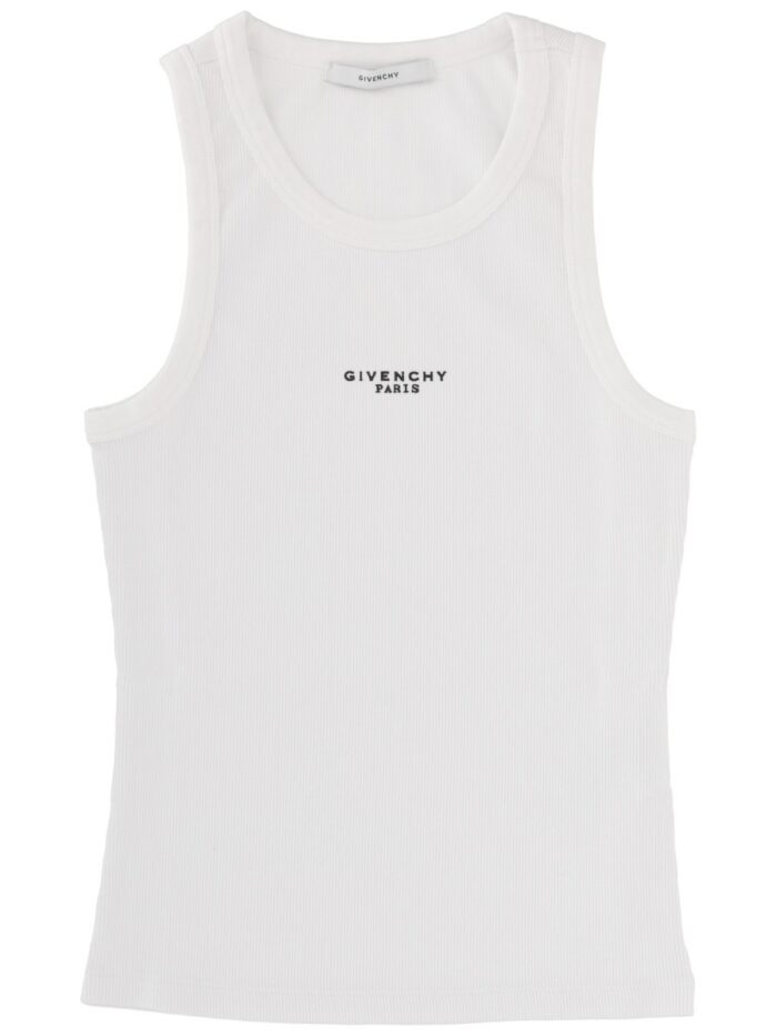 givenchy tank top with logo Givenchy TANK TOP WITH LOGO