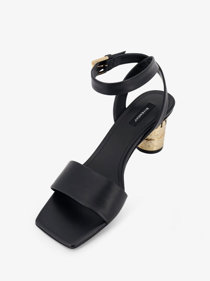 Givenchy Tape Leather Heeled Sandals