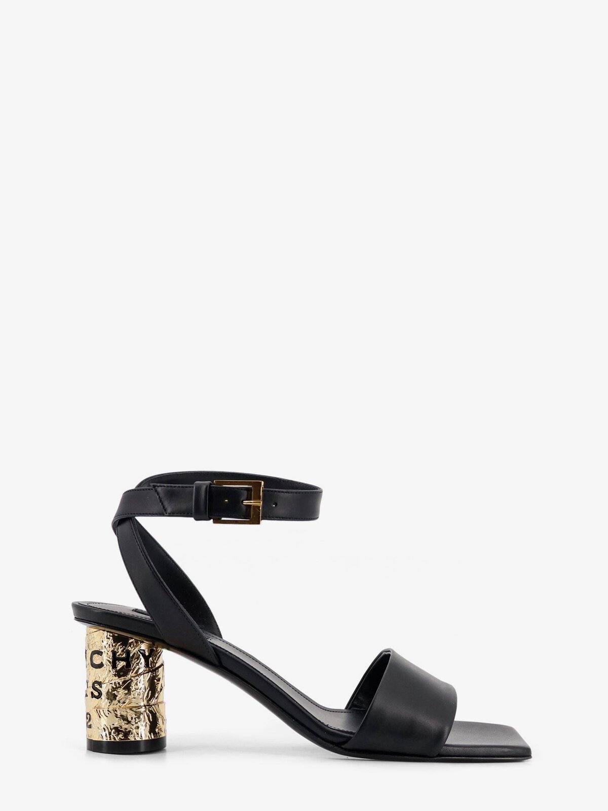 Givenchy Tape Leather Heeled Sandals