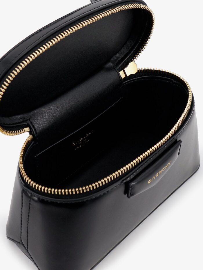 Givenchy Vanity Antigona Leather Handbag With Lettering Logo On The Front