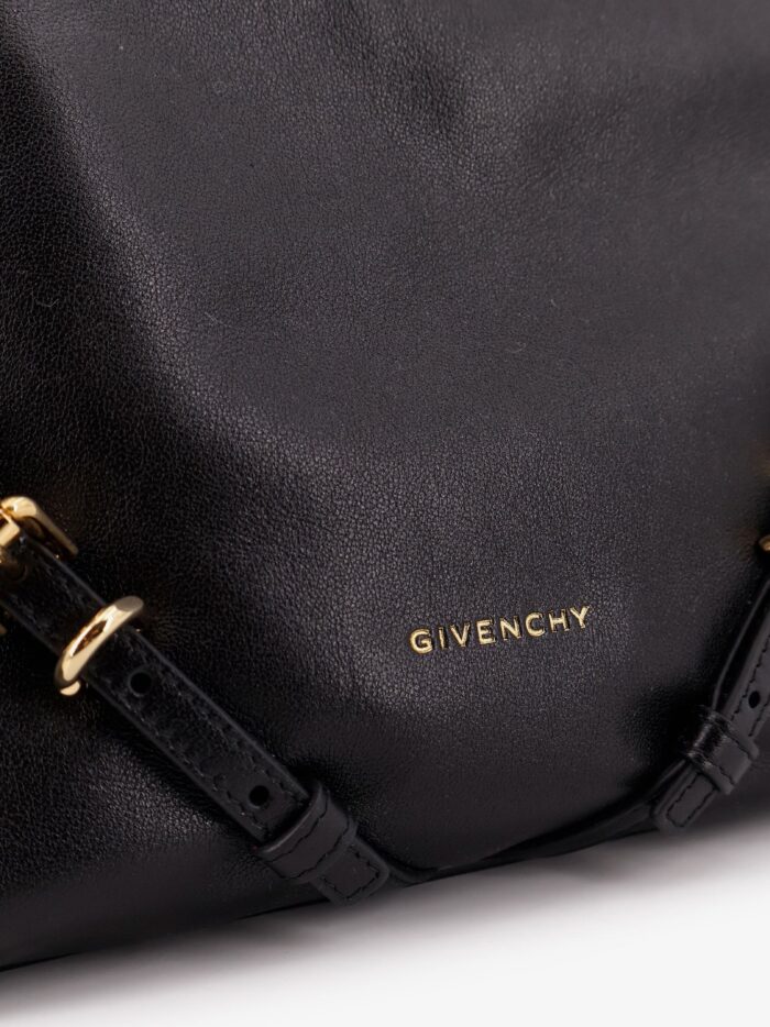 Givenchy Voyou Leather Shoulder Bag