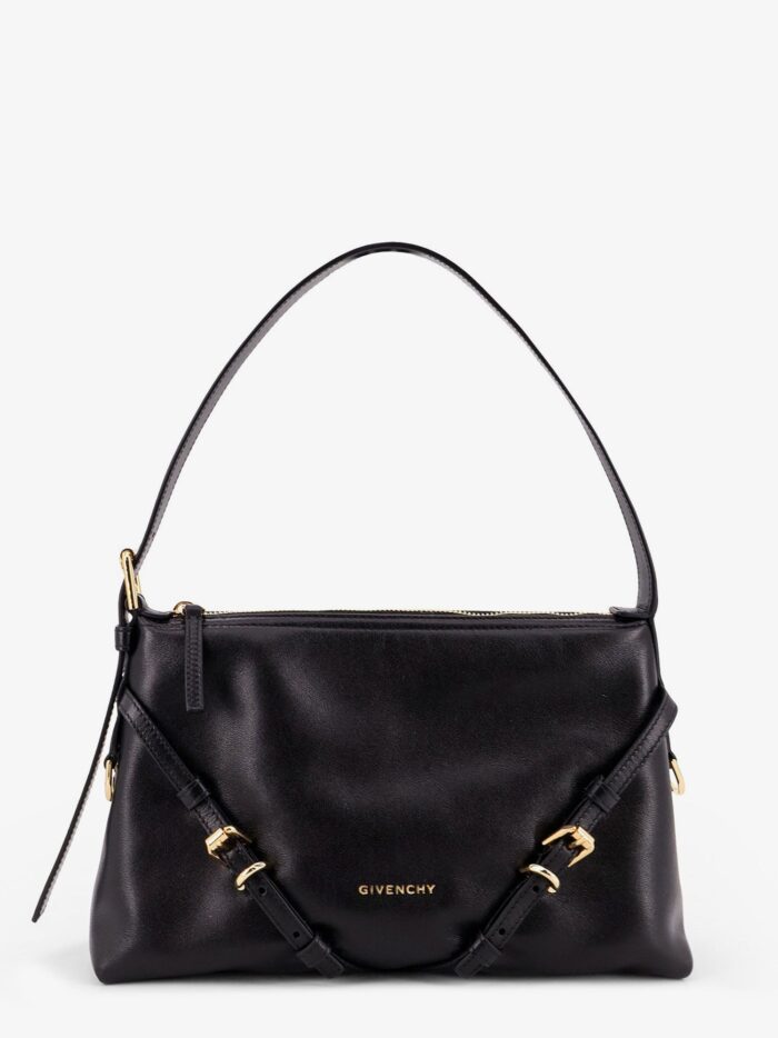 givenchy voyou leather shoulder bag Givenchy Voyou Leather Shoulder Bag