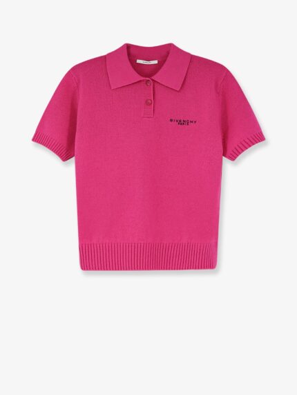 Givenchy Wool And Cashmere Polo Shirt
