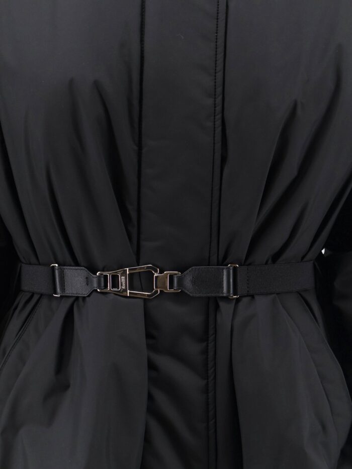 Moorer Glarea-Stp Jacket With Elastic Belt