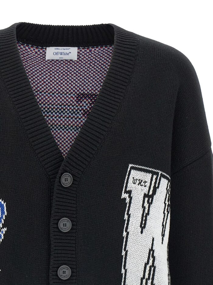 Off-white 'Glide Diag' Cardigan