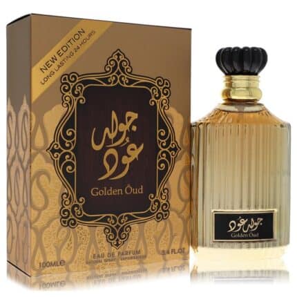 Lattafa Asdaaf Golden Oud By Lattafa - Eau De Parfum Spray (Unisex) 3.4 Oz