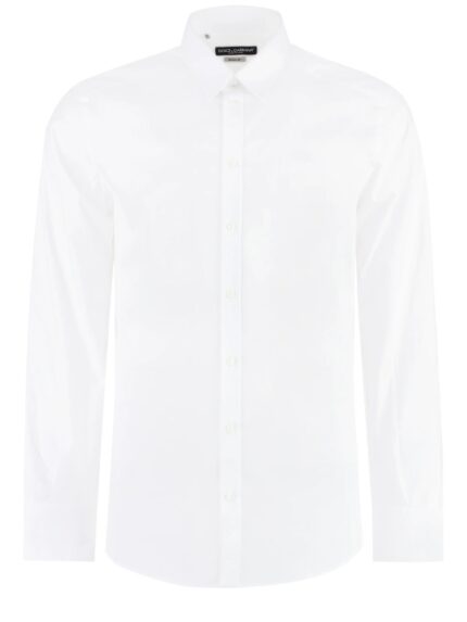 Dolce & Gabbana Camicia Gold Fit In Cotone