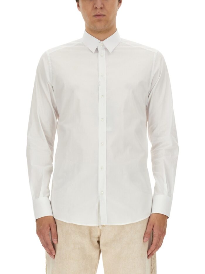 Dolce & Gabbana Camicia Gold Fit In Cotone