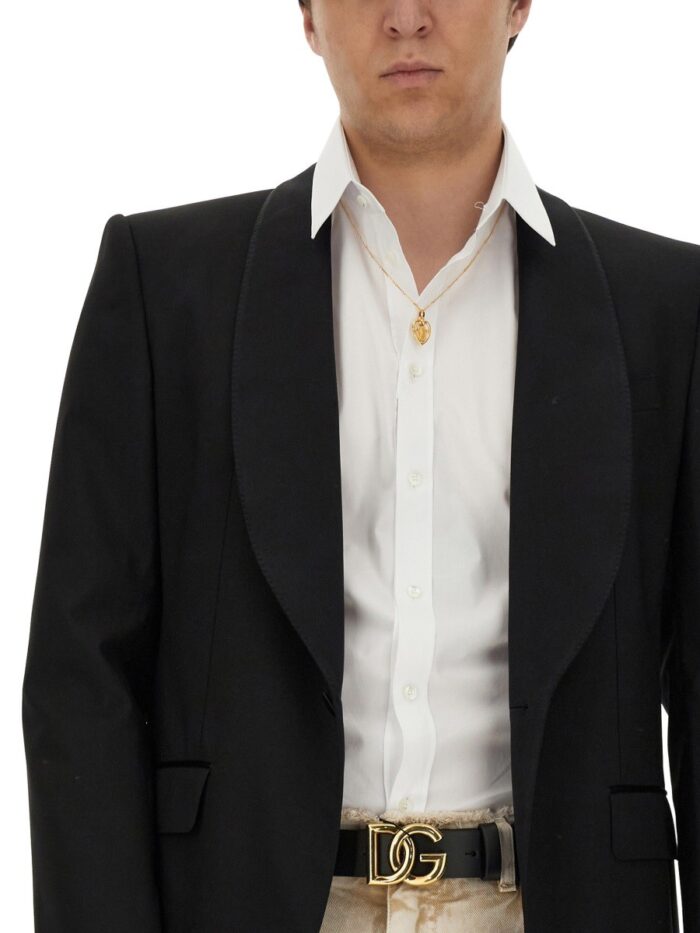 Dolce & Gabbana Camicia Gold Fit In Cotone