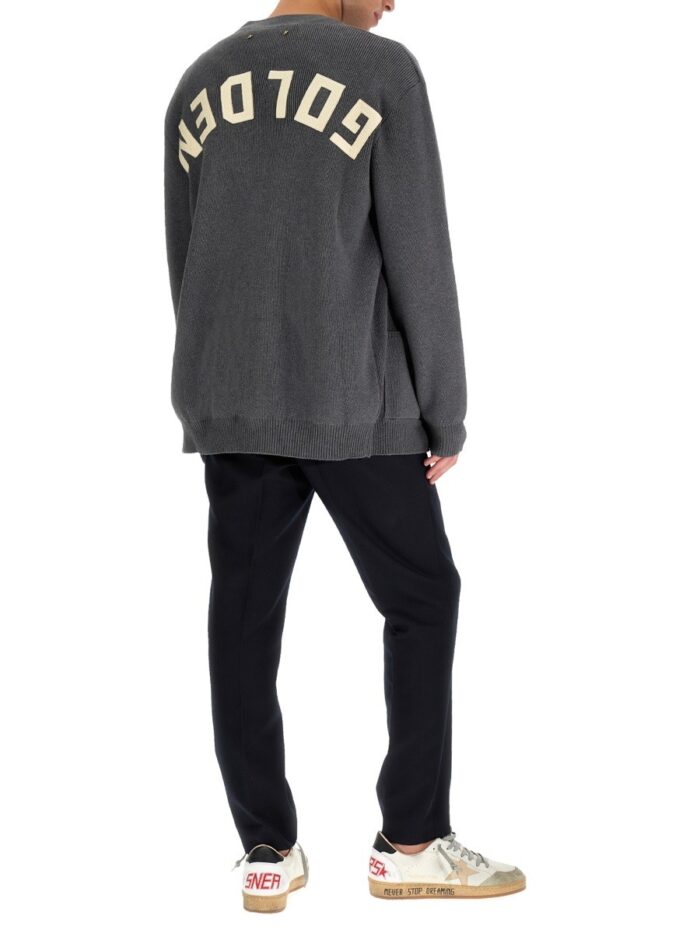 Golden Goose CARDIGAN REVERS LOGO