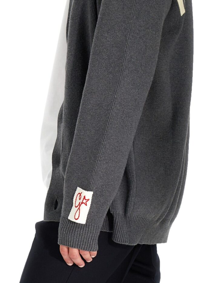 Golden Goose CARDIGAN REVERS LOGO