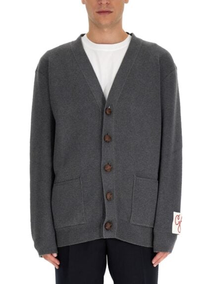 Golden Goose CARDIGAN REVERS LOGO