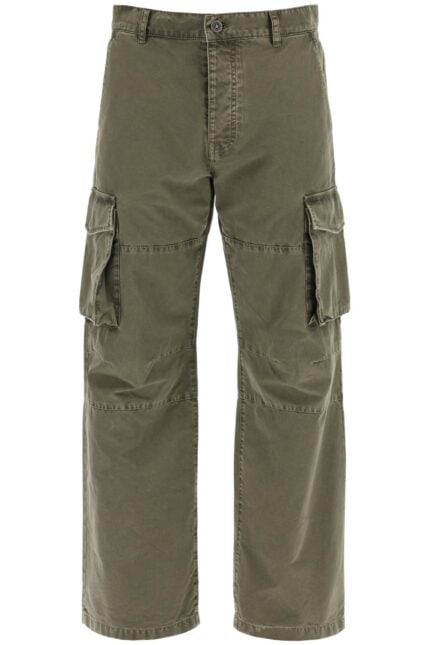 GOLDEN GOOSE Cargo Canvas Pants For Men