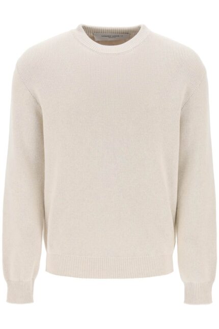 GOLDEN GOOSE Davis Cotton Rib Sweater