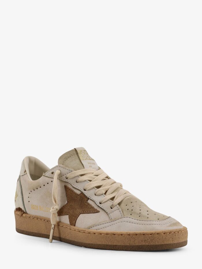 Golden Goose Deluxe Brand Ball Star Leather And Suede Sneakers