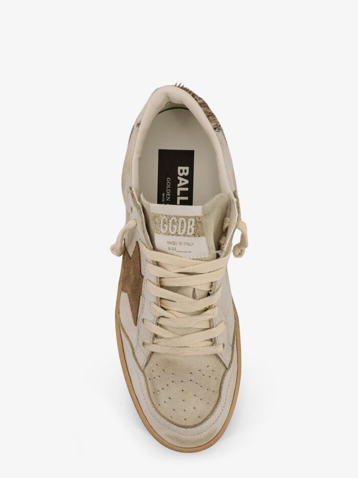 Golden Goose Deluxe Brand Ball Star Leather And Suede Sneakers