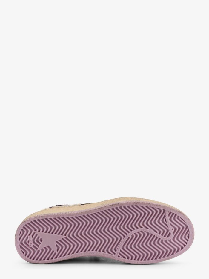 golden goose deluxe brand ball star leather sneakers with glittered insert Golden Goose Deluxe Brand Ball Star Leather Sneakers With Glittered Insert