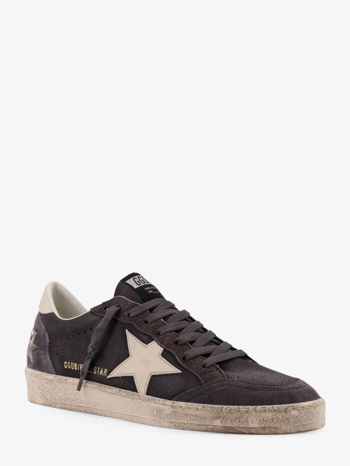 Golden Goose Deluxe Brand Ball Star Leather Sneakers With Side Logo
