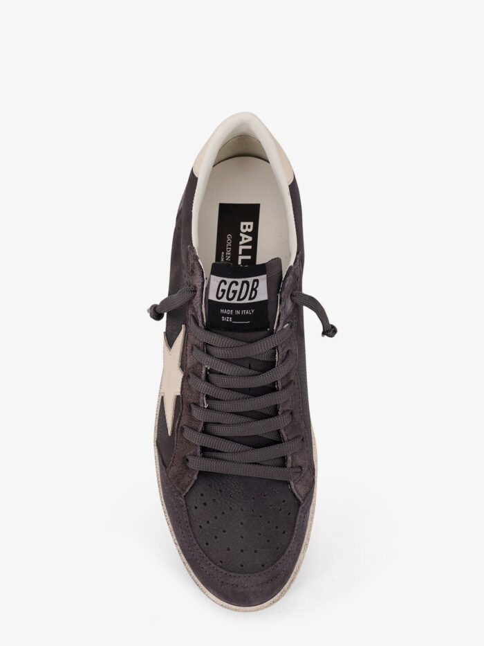 Golden Goose Deluxe Brand Ball Star Leather Sneakers With Side Logo