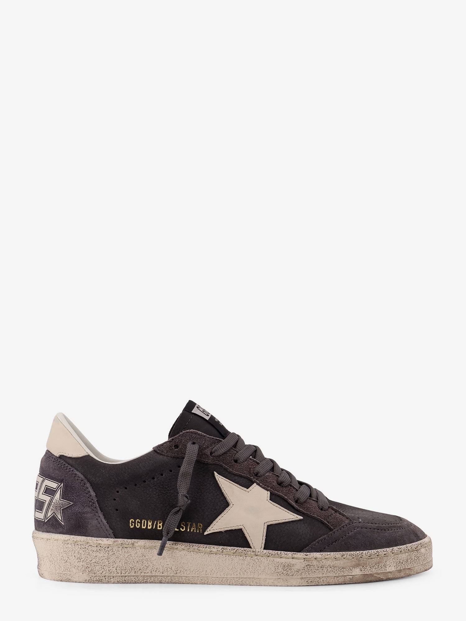 Golden Goose Deluxe Brand Ball Star Leather Sneakers With Side Logo