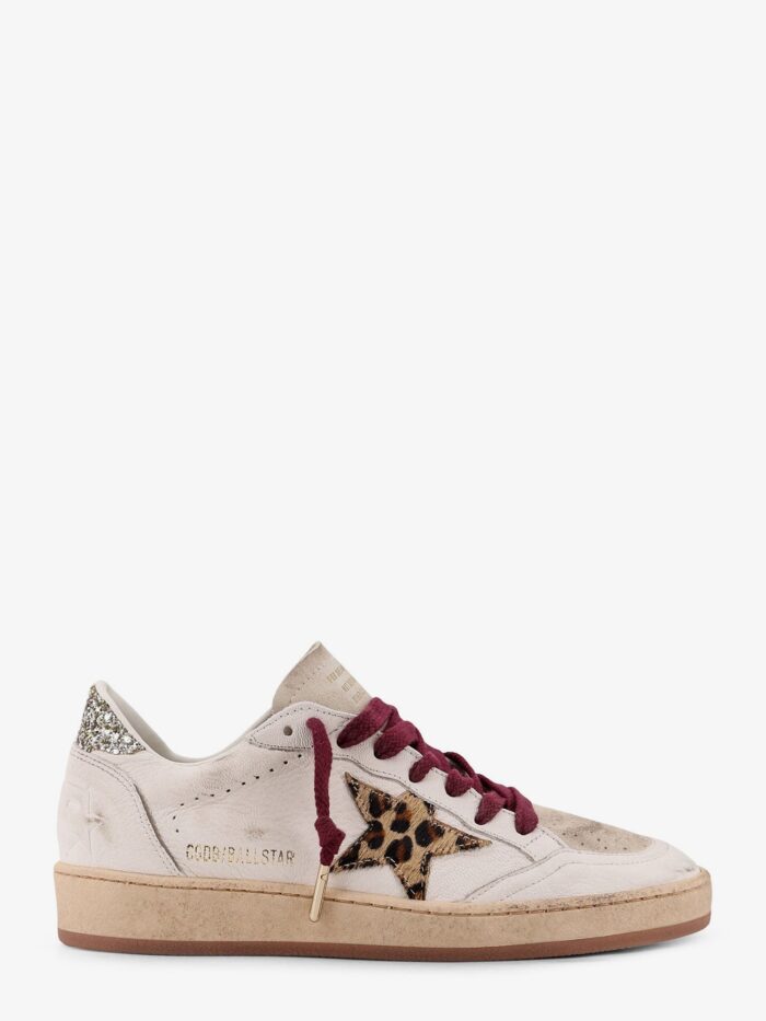 golden goose deluxe brand ball star leather sneakers with suede inserts Golden Goose Deluxe Brand Ball Star Leather Sneakers With Suede Inserts