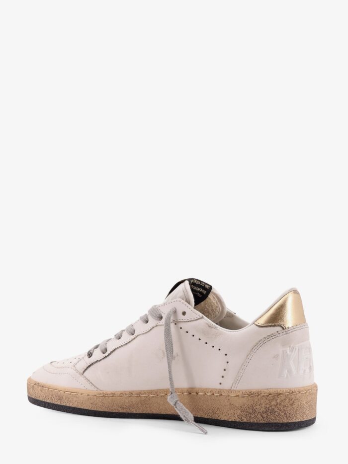 Golden Goose Deluxe Brand Ball Star Low-top Suede Sneakers With Used Effect