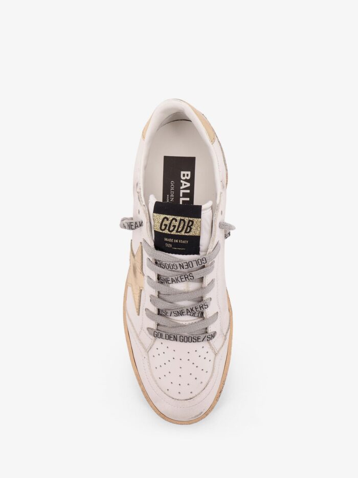 Golden Goose Deluxe Brand Ball Star Low-top Suede Sneakers With Used Effect