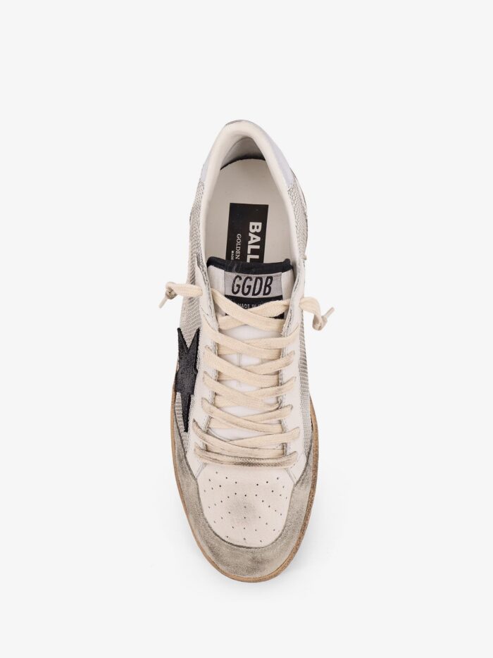 Golden Goose Deluxe Brand Ball Star Mesh And Leather Sneakers