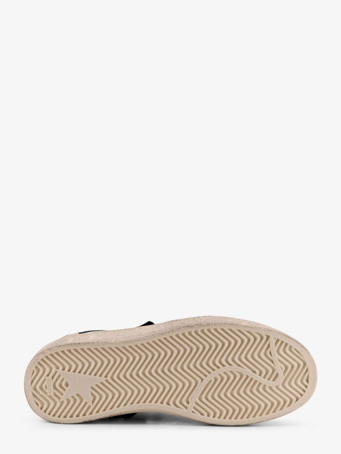 Golden Goose Deluxe Brand Ball Star With Padded Collar Leather Sneakers