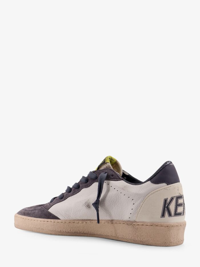 Golden Goose Deluxe Brand Ballstar Leather Sneakers And Suede With Side Logo
