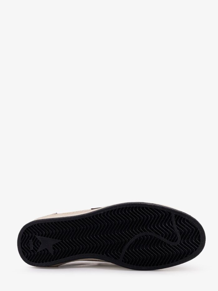 Golden Goose Deluxe Brand Ballstar Leather Sneakers With Suede Inserts