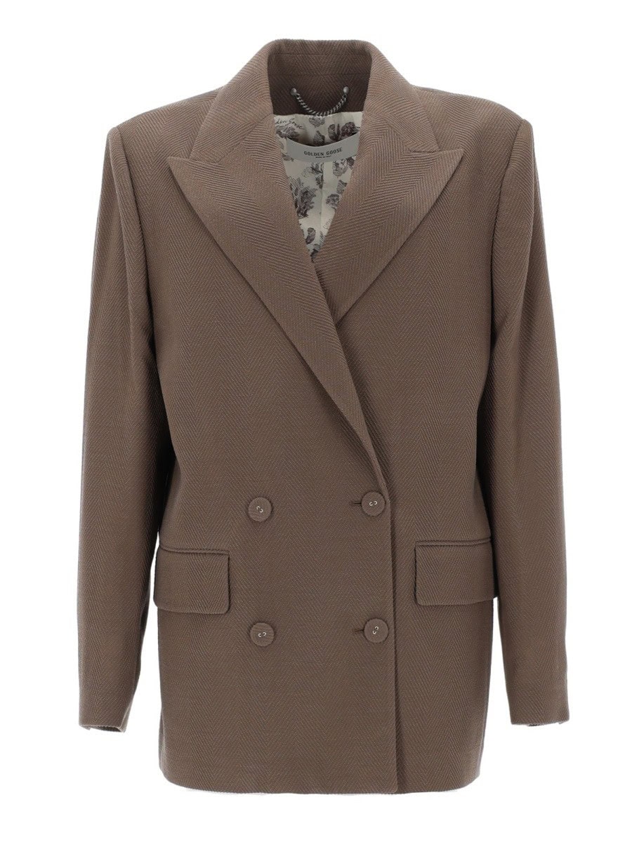 Golden Goose Deluxe Brand BLAZER DOPPIOPETTO IN LANA